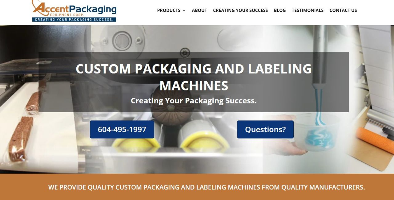 Accent Packaging Equipment